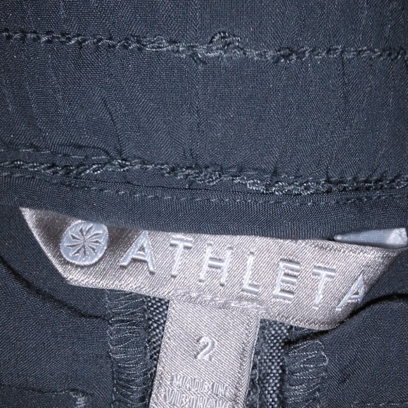 LINEN LOOK ATHLETA SHORT SHORTS SIZE 2 - Picture 2 of 3